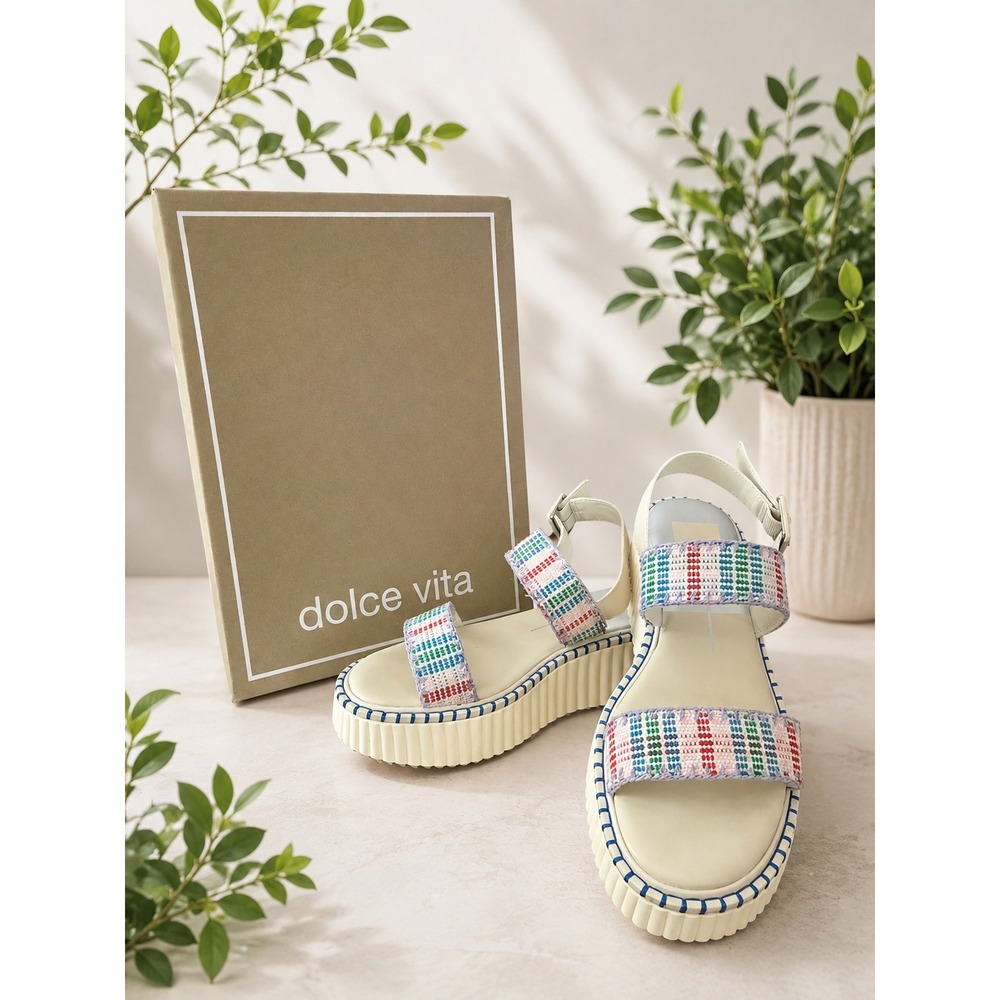 Dolce Vita Drake Confetti sandals 8